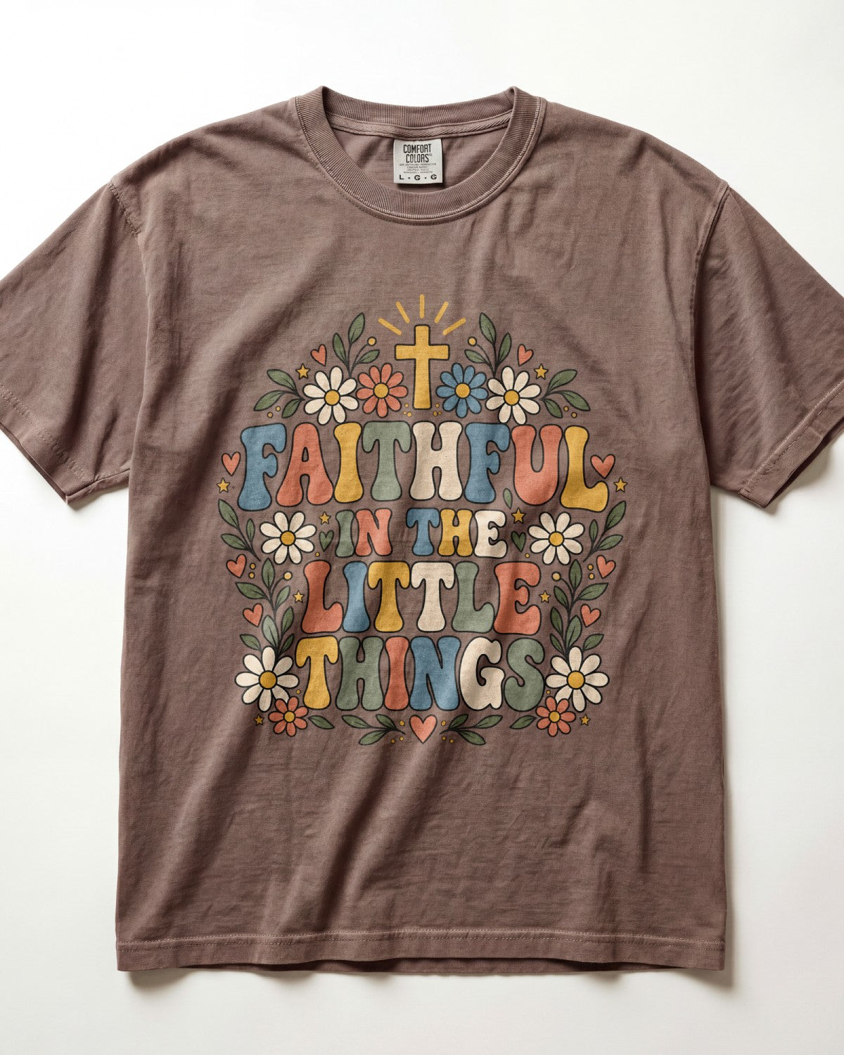 Faithful In The Little Things Kindergarten Teacher Shirt
