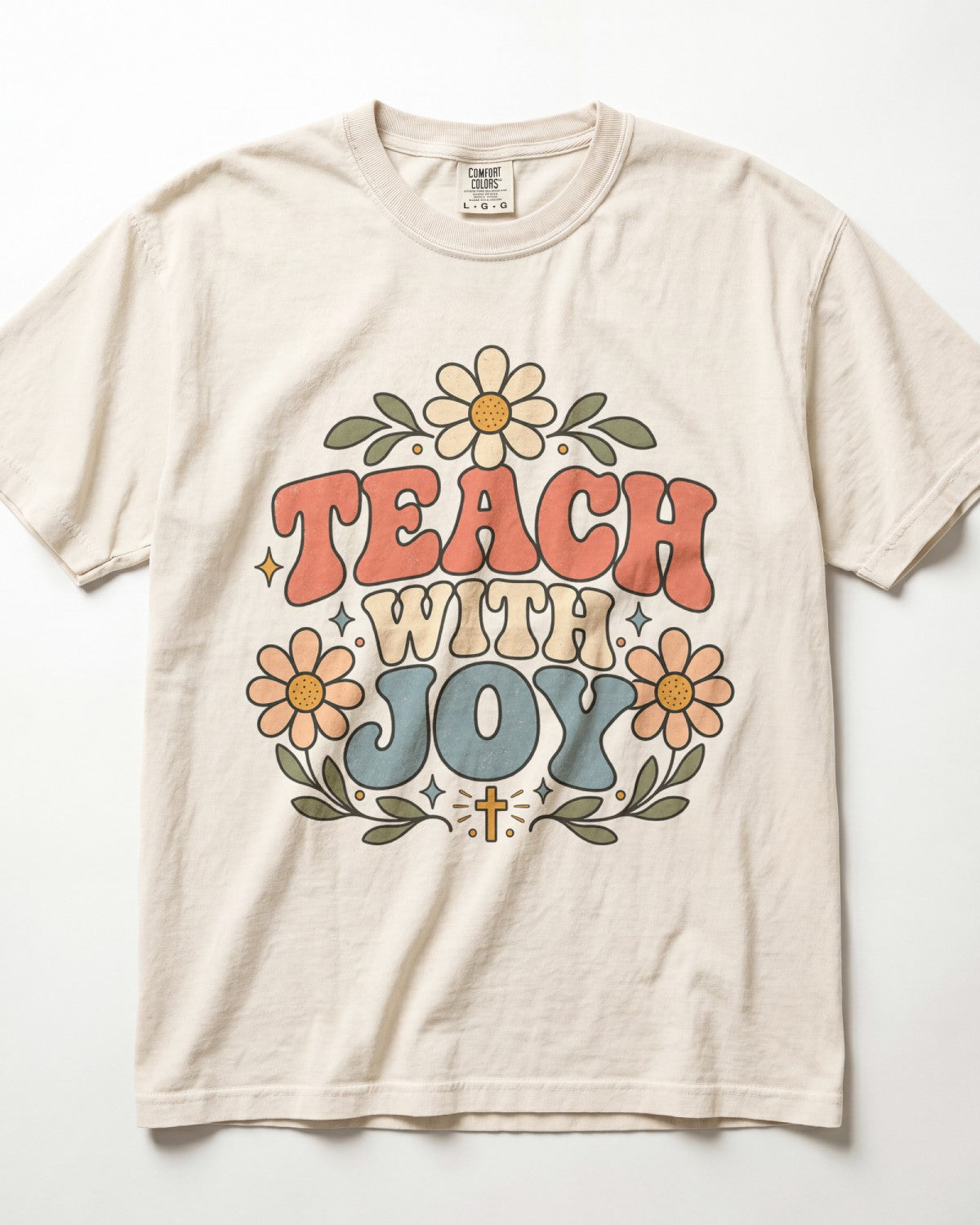Teach With Joy Kindergarten Teacher Shirt