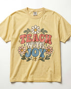 Teach With Joy Kindergarten Teacher Shirt