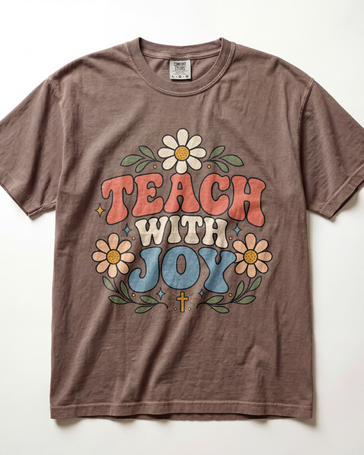 Teach With Joy Kindergarten Teacher Shirt