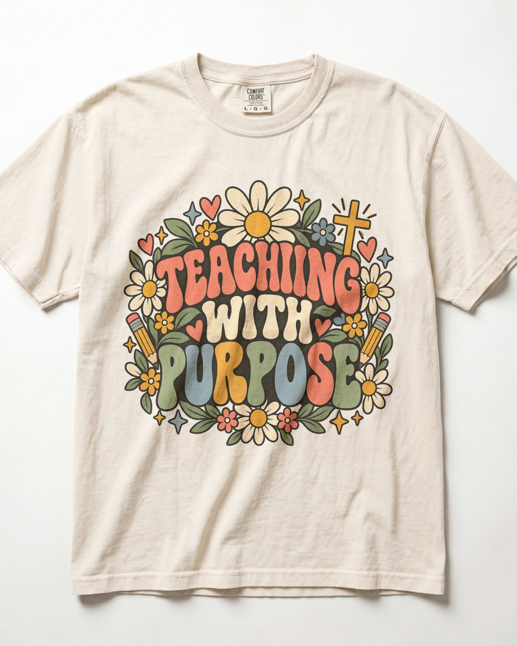 Teaching With Purpose Kindergarten Teacher Shirt