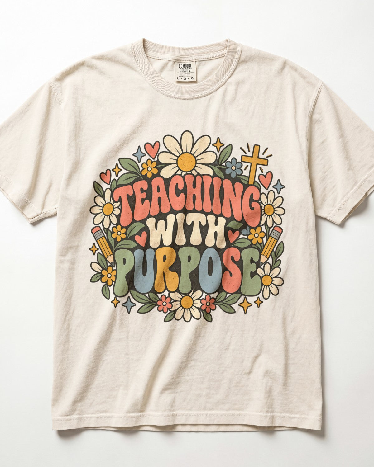 Teaching With Purpose Kindergarten Teacher Shirt
