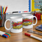 Teaching Is My Superpower Kindergarten Teacher Mug
