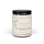 A Great Teacher Kindergarten Teacher Candle