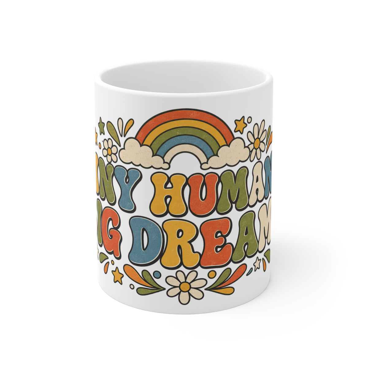 Tiny Humans Big Dreams Kindergarten Teacher Mug