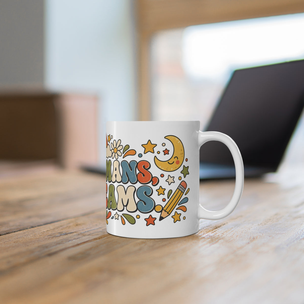 Tiny Humans Big Dreams Kindergarten Teacher Mug
