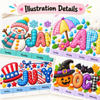 2027 Seasonal Classroom Calendar Bundle