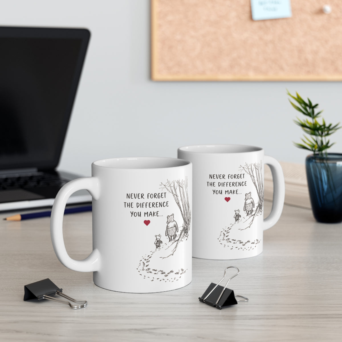 Never Forget the Difference You Make Kindergarten Teacher Mug