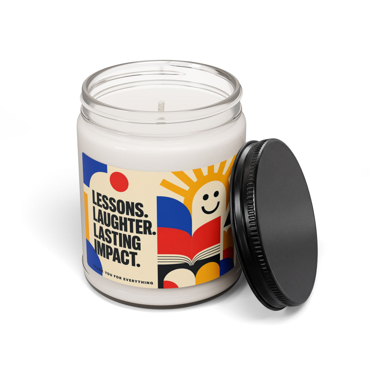 Lessons Laughter Lasting Impact Kindergarten Teacher Candle