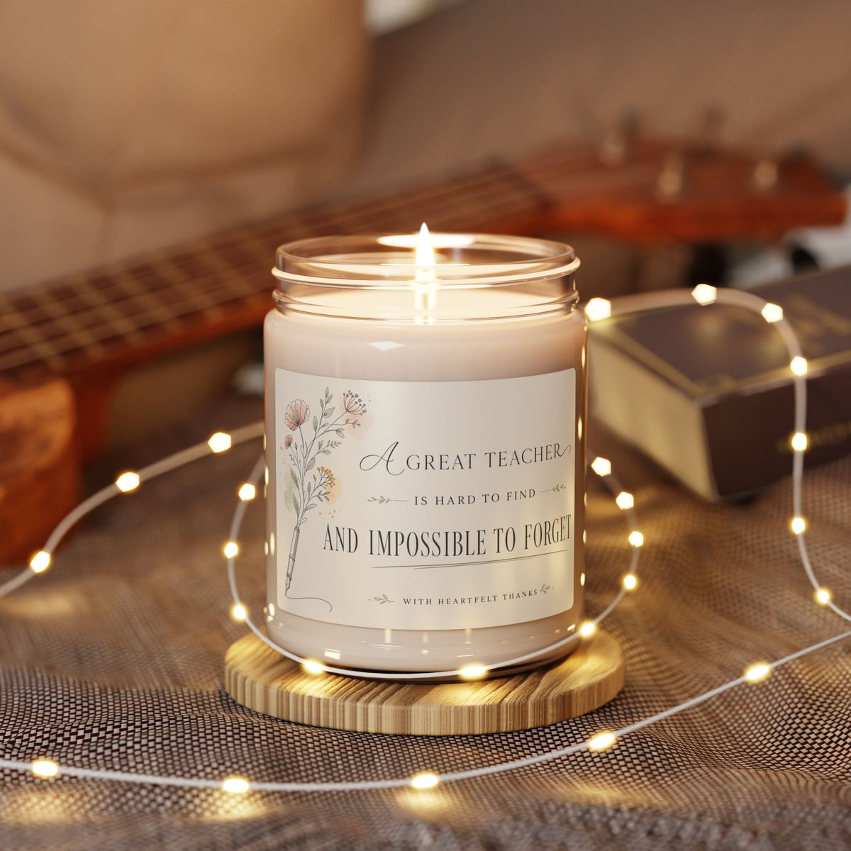 A Great Teacher Kindergarten Teacher Candle