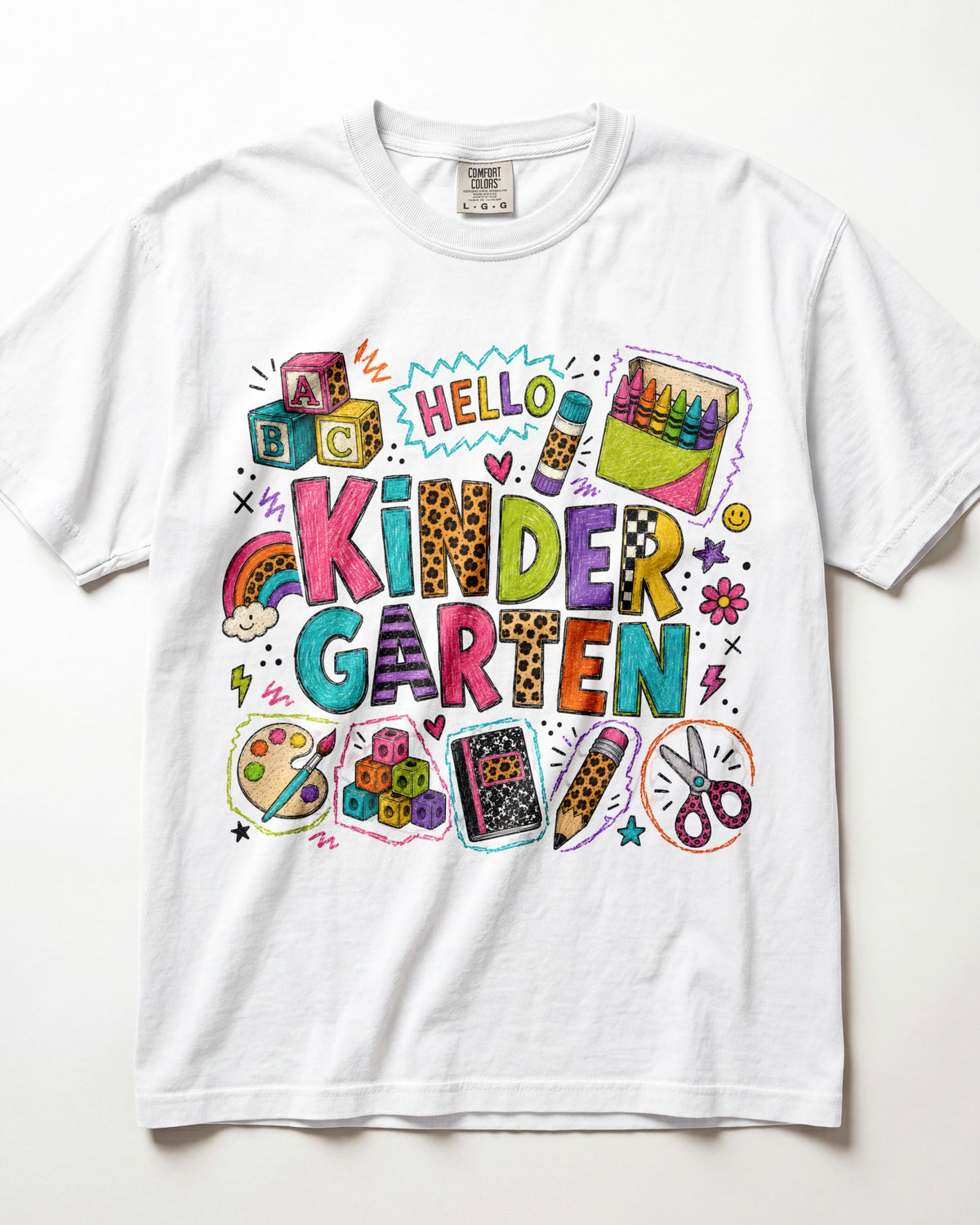 Hello Kindergarten Kindergarten Teacher Shirt