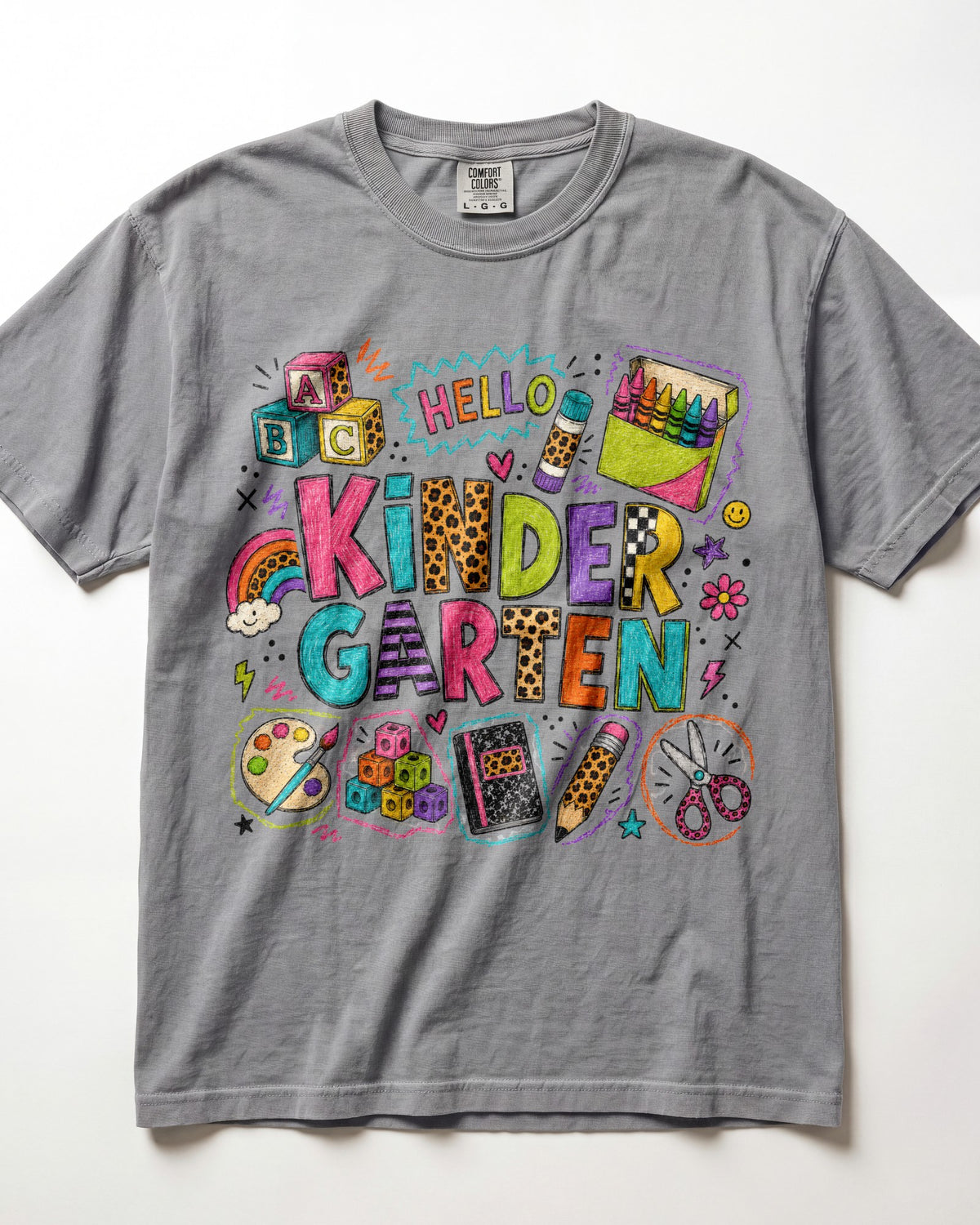 Hello Kindergarten Kindergarten Teacher Shirt