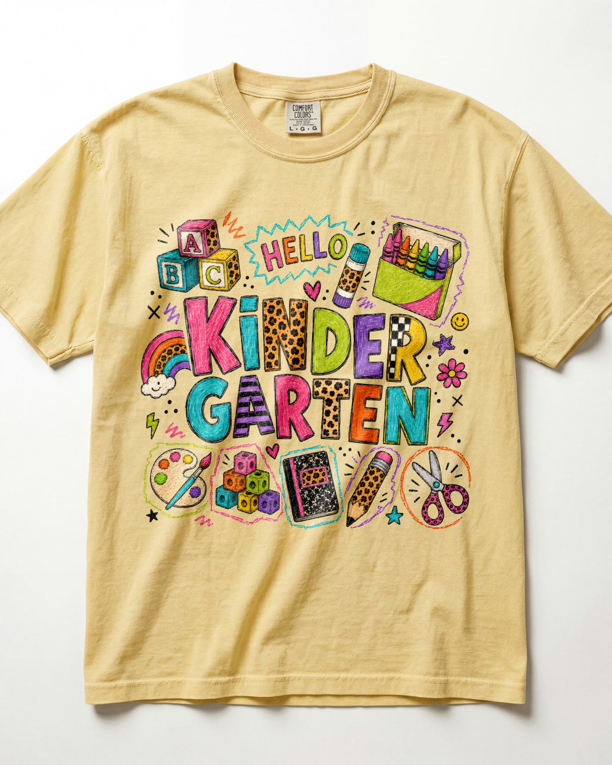 Hello Kindergarten Kindergarten Teacher Shirt